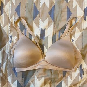Sunnie lightly lined aerie bra 32DD tan